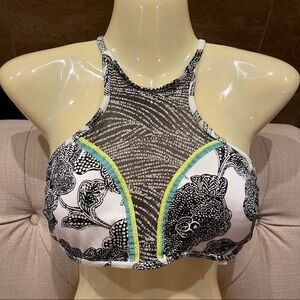 AK: Victoria Secret Large High Neck Mesh Tie Bikini Top Sz M